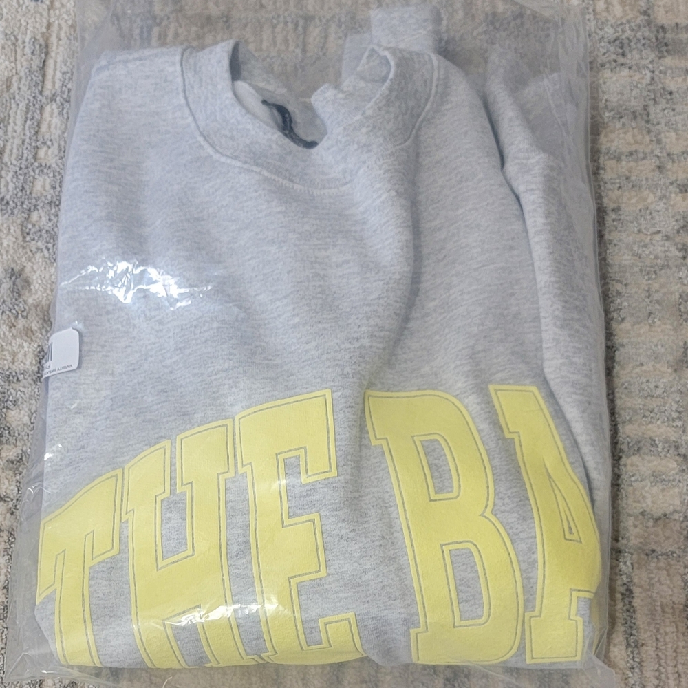 The bar varsity sweatshirt brand new. size xl
